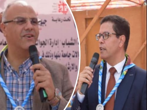 محافظ القليوبية ورئيس جامعة بنها