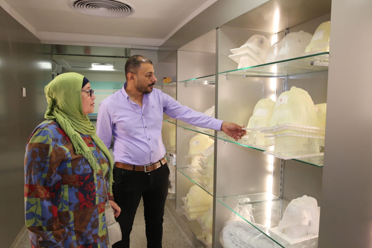 أم الأيتام بالأقصر تزور مستشفى شفاء الأورمان لعلاج السرطان..صور