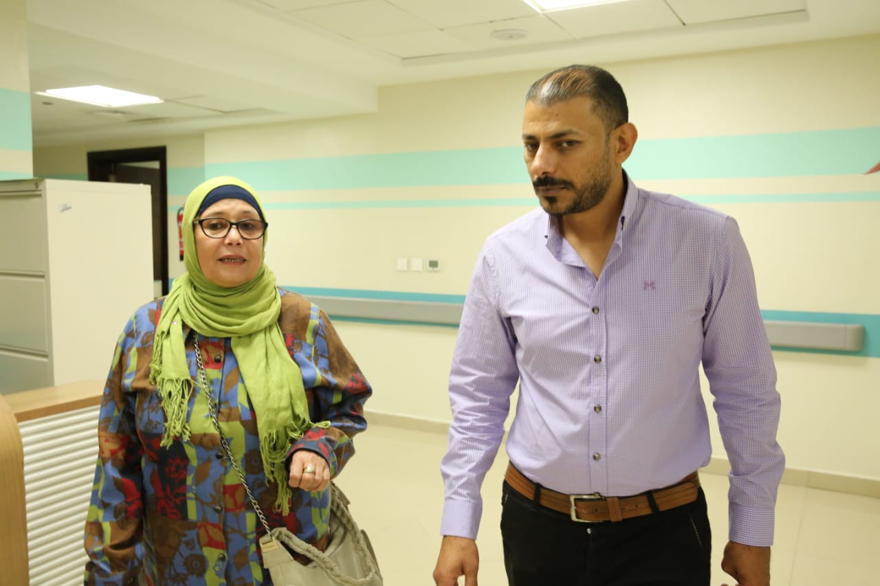 أم الأيتام بالأقصر تزور مستشفى شفاء الأورمان لعلاج السرطان..صور