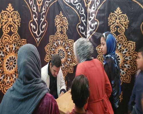 جامعة بنها تواصل تتظيم القوافل الطبية بقرى مركز بنها.. بالمجان