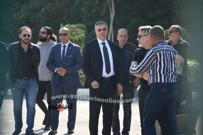 بالصور.. الظهور الأول لـ ريهام عبد الغفور فى جنازة والدها