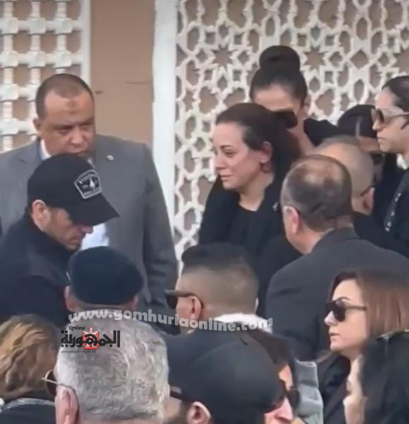 بالصور.. الظهور الأول لـ ريهام عبد الغفور فى جنازة والدها
