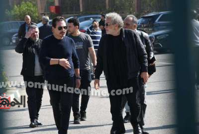 بالصور.. الظهور الأول لـ ريهام عبد الغفور فى جنازة والدها