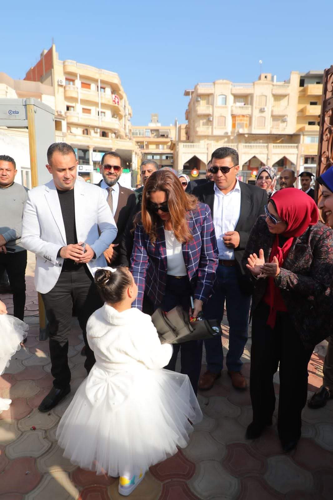 افتتاح معرض الأسر المنتجة بمدينة دمياط الجديدة