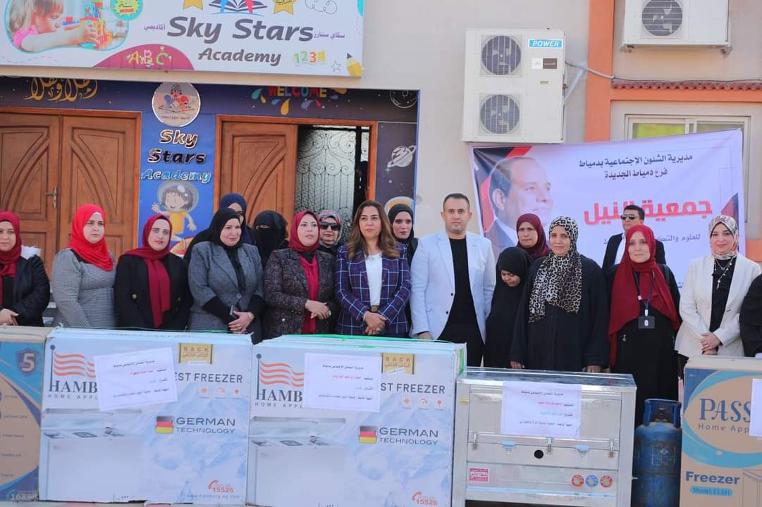 افتتاح معرض الأسر المنتجة بمدينة دمياط الجديدة