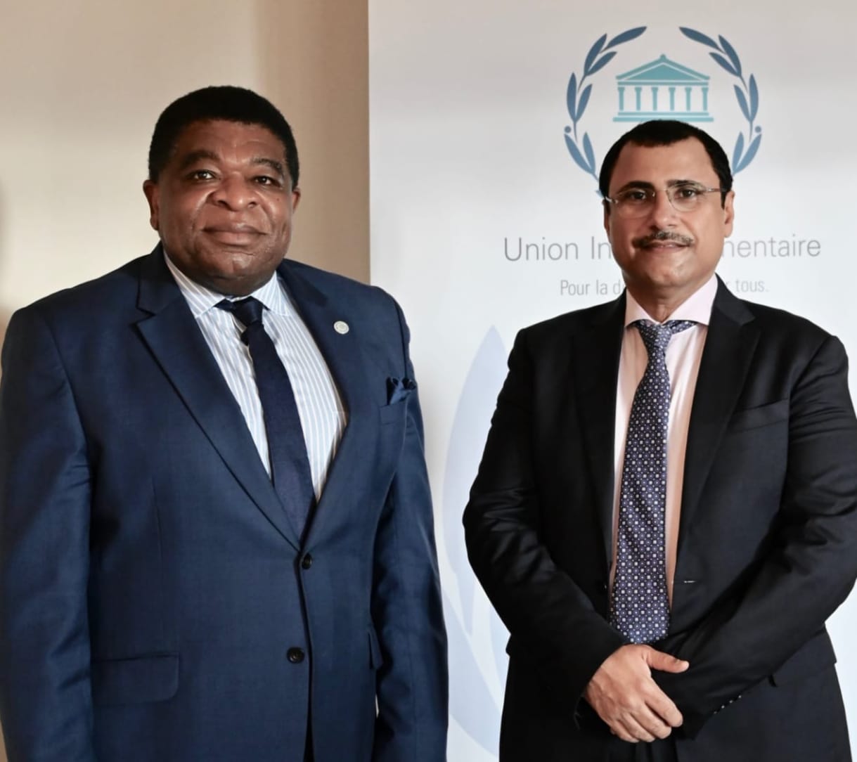 رئيس البرلمان العربي والأمين العام للاتحاد البرلماني الدولي