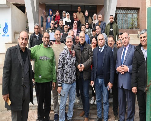 وزير الري ومحافظ القليوبية 