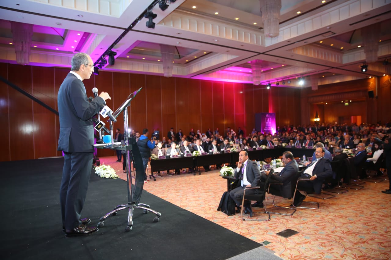 وزيرا الاستثمار والاتصالات يفتتحان مؤتمر غرفة صناعة تكنولوجيا المعلومات.. صور