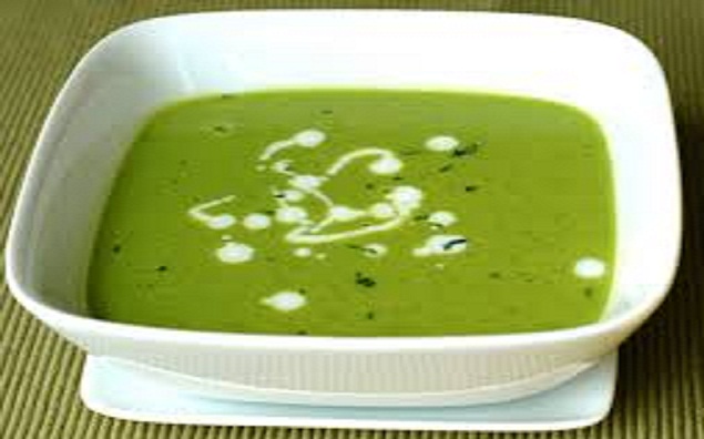 شوربة الكراث الفرنسيه 