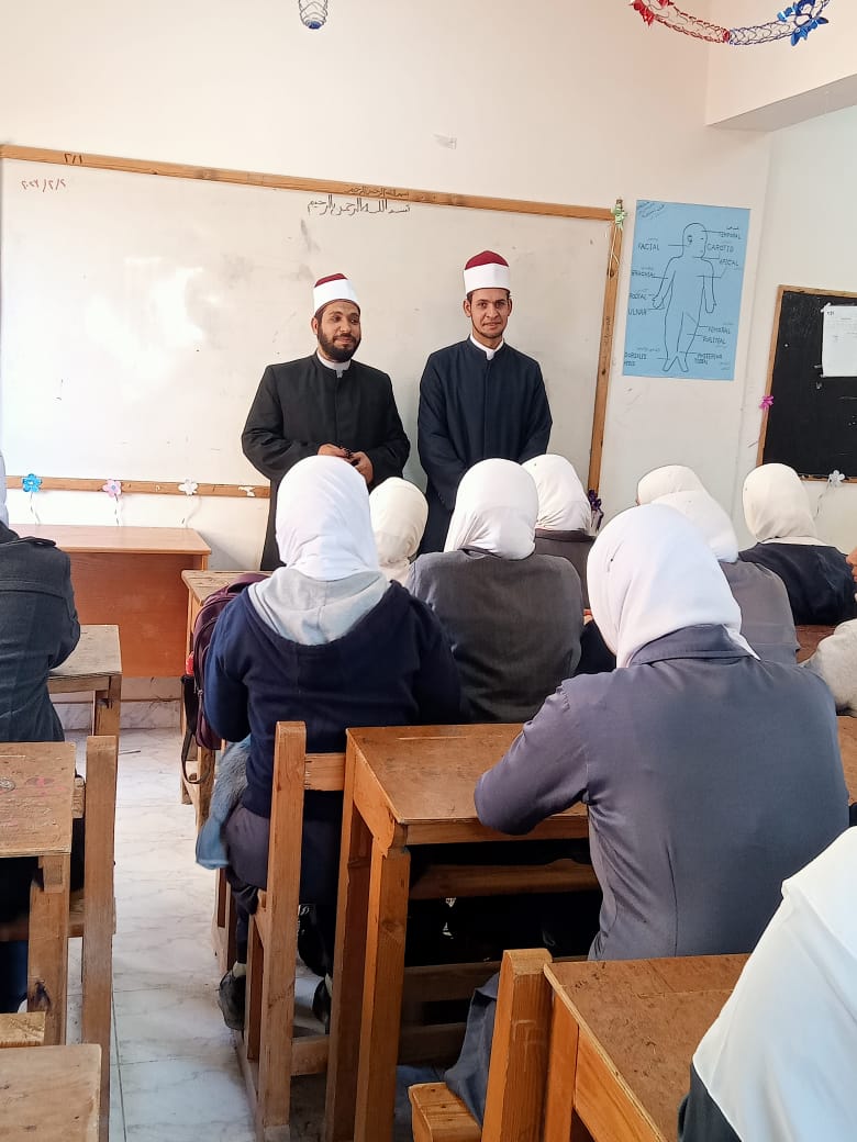 قافلة دعوية من الاوقاف لمدينة الحمام بمطروح