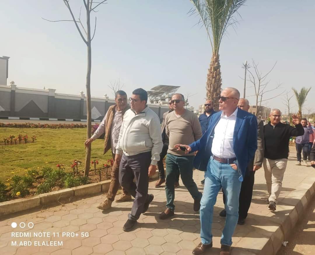 رشاد: قيادات الاسكان تتفقد المشاريع الخدمية بمدينة العبور