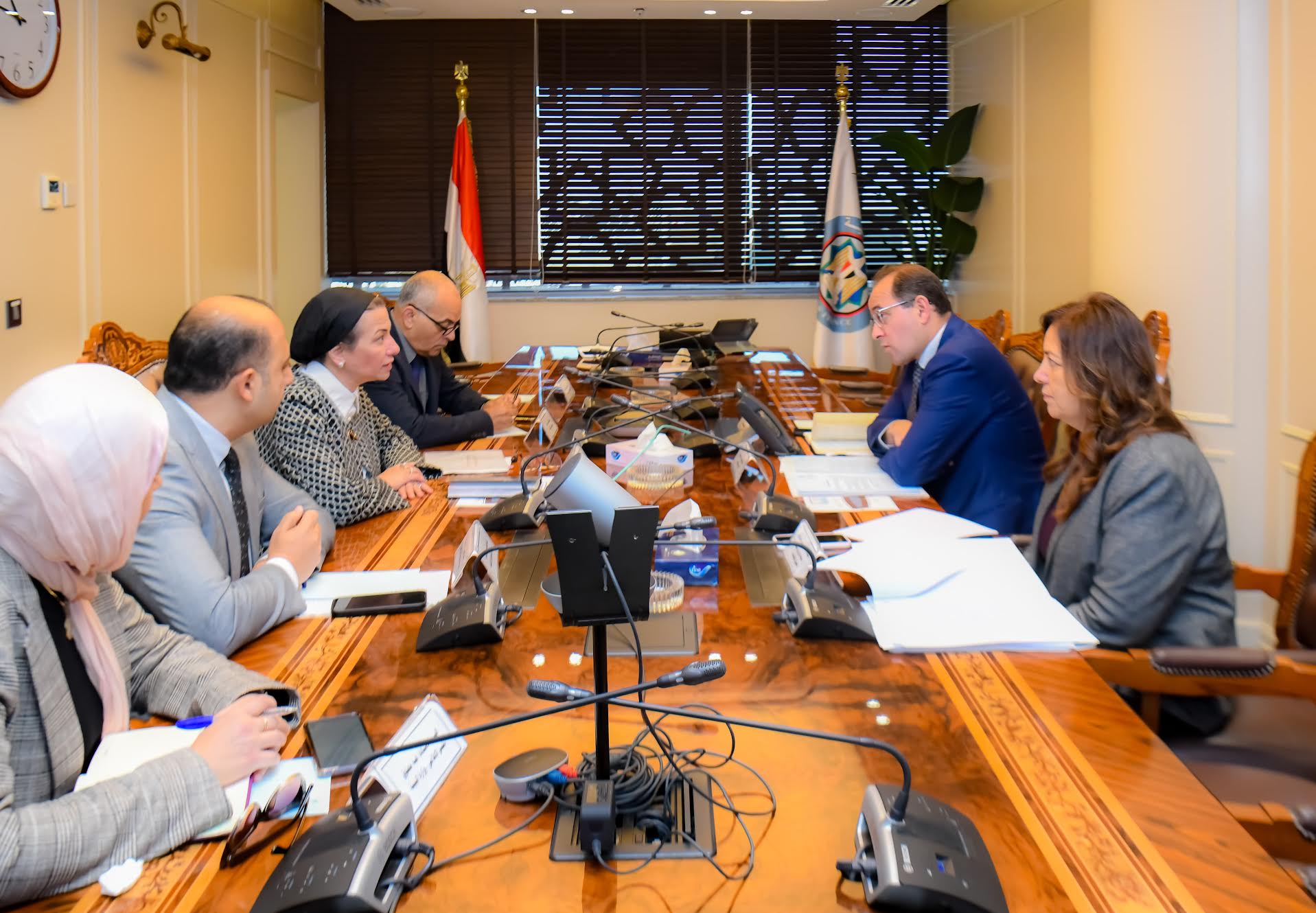 جانب من الاجتماع 