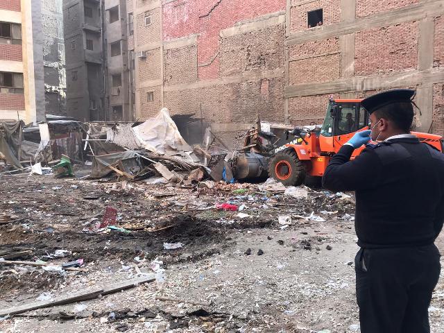 الجيزة تزيل أكبر سوق عشوائي بالهرم و3 اسواق ببولاق الدكرور