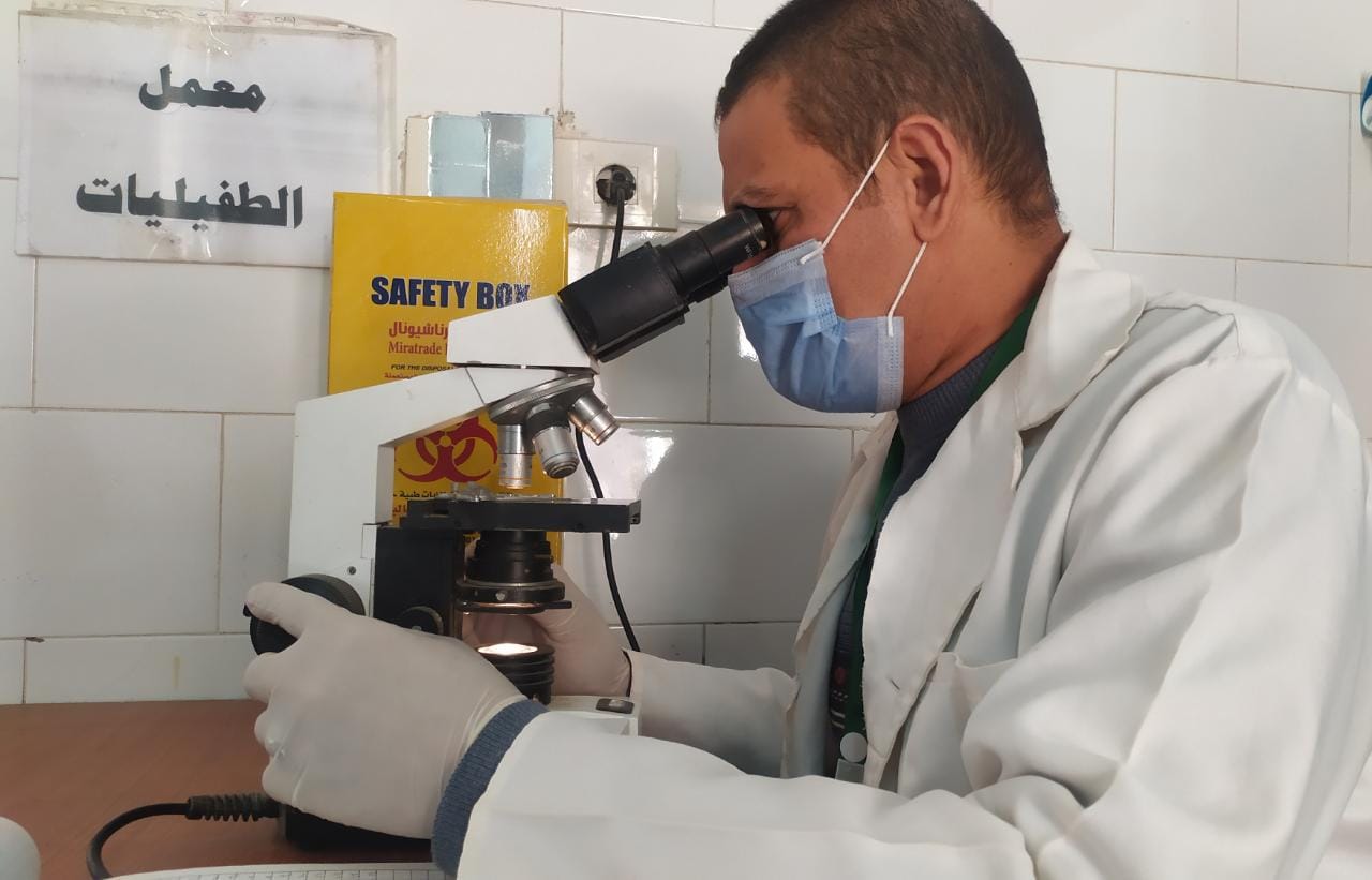 العلاج لــ 2018مواطناُ في قافلة لمبادرة حياه كريمه بقرية شريف باشا