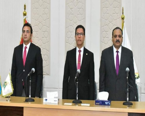 رئيس جامعة بنها يفتتح ندوة الابتزاز الإلكتروني بمقر العبور