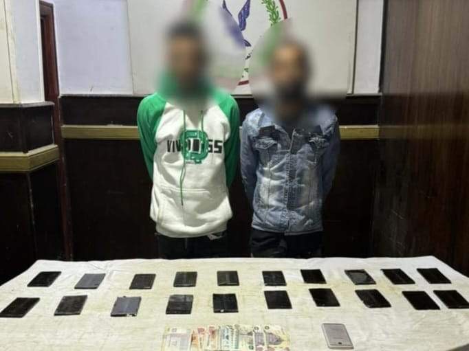 المتهمان والمضبوطات 