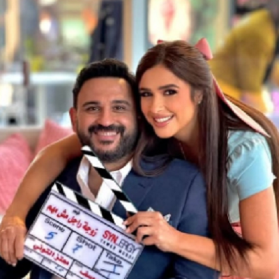 أكرم حسني وياسمين عبد العزيز 