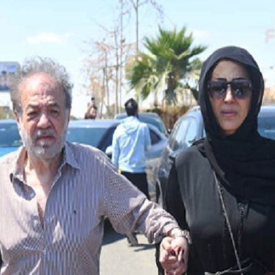 وفاء عامر وزوجها 