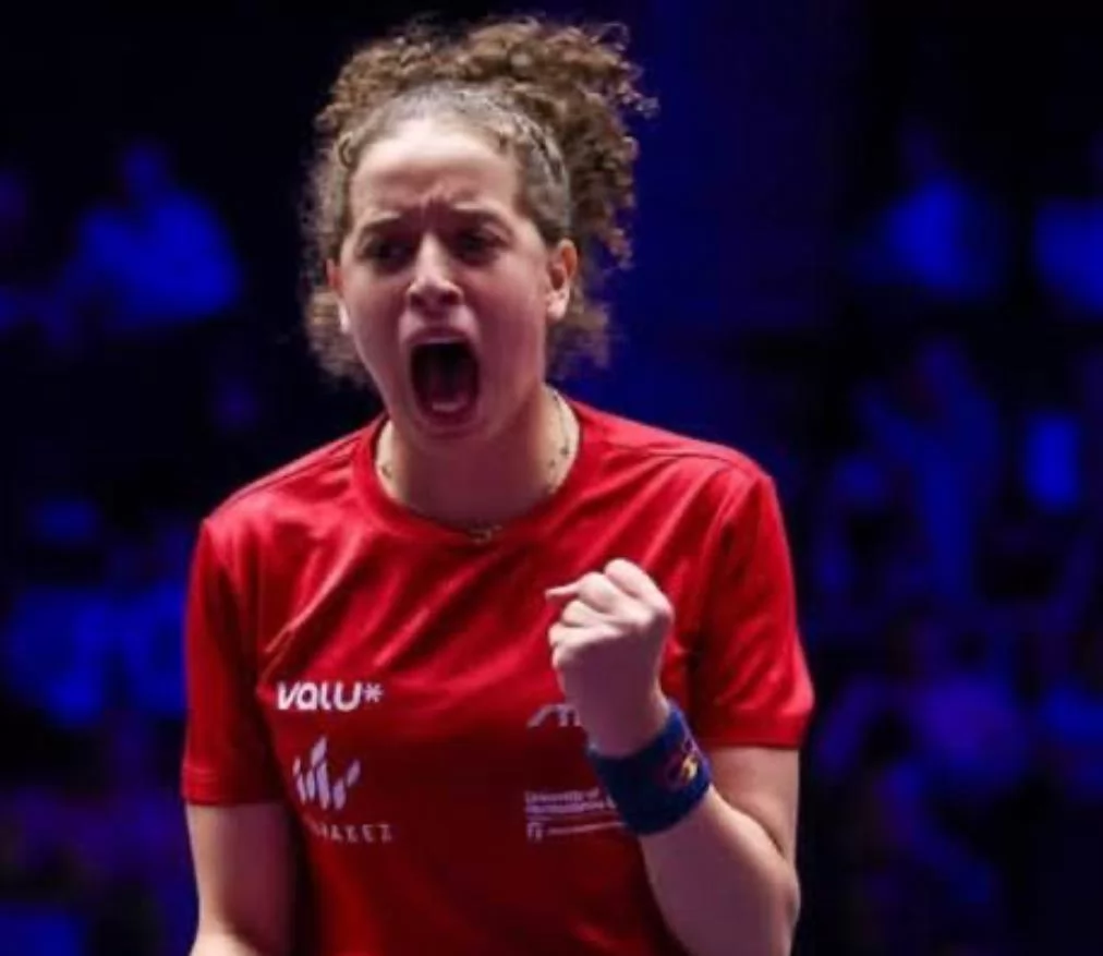 وزير الرياضة لهنا جودة : قدمتي أداء بطولي وننتظر منك الكثير في الأولمبياد 