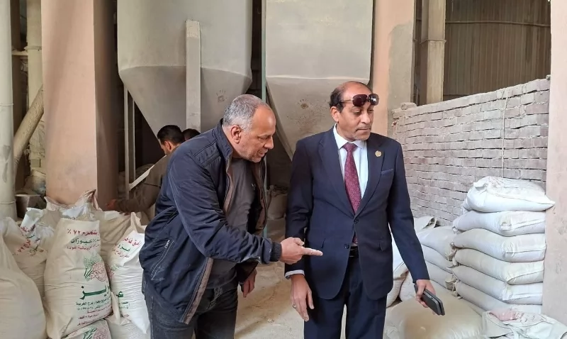 الدكنور تامر صلاح وكيل وزارة التموين بالقليوبية