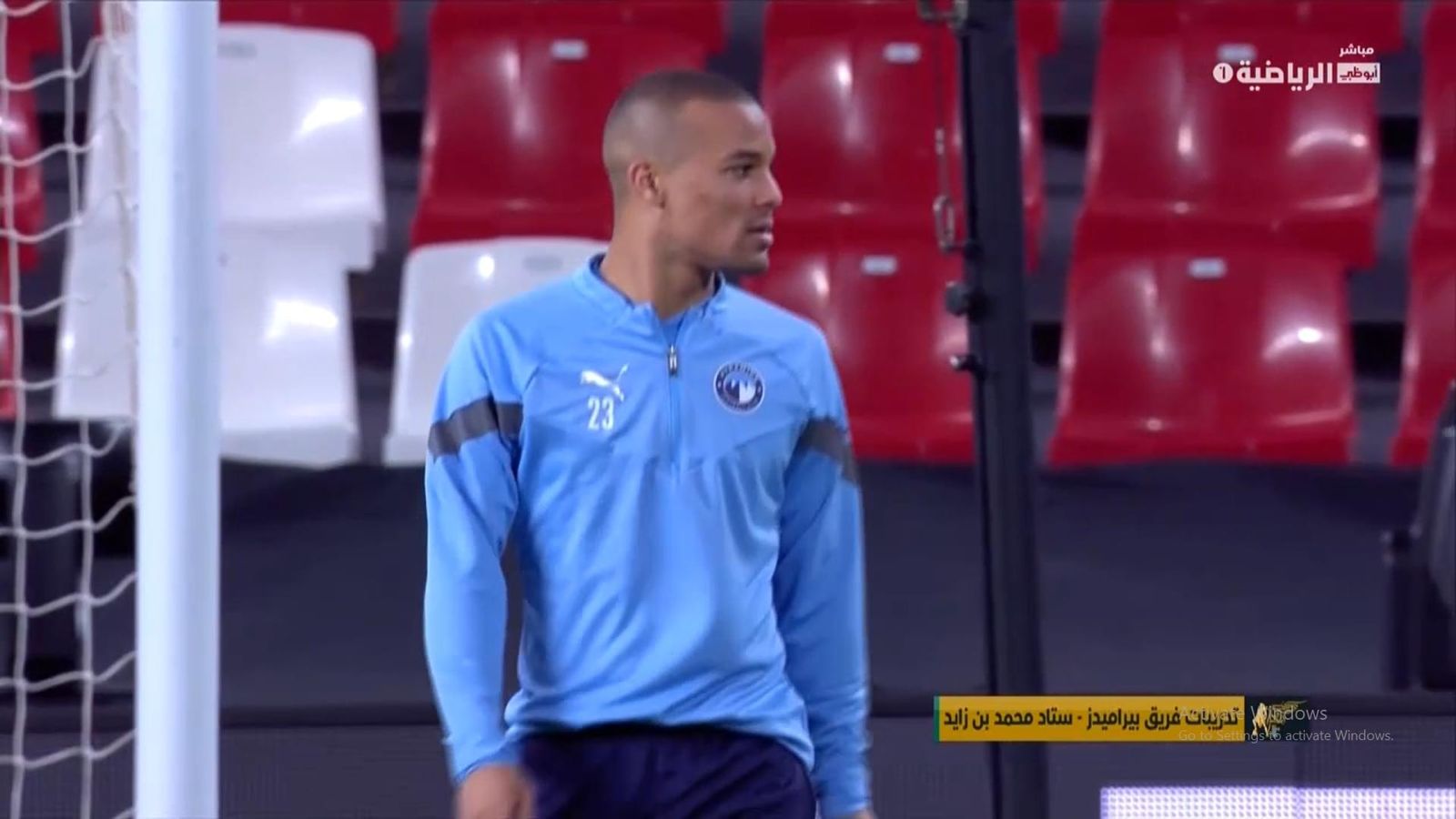 بيراميدز يخوض مرانه الأول علي استاد محمد بن زايد إستعداداً للأهلي