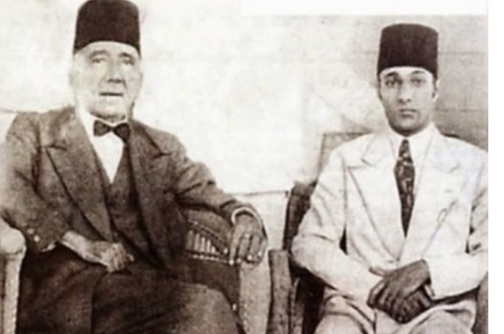 موسيقار الاجيال محمد عبد الوهاب وأحمد شوقى 