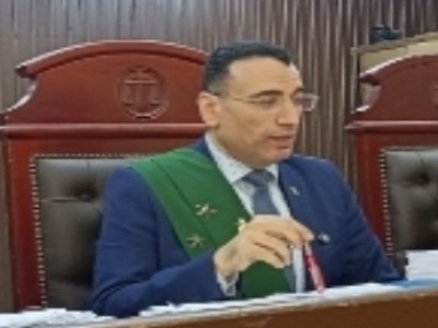 المستشار ايمن فؤاد فهمي  محكمة جنايات شبرا الخيمة