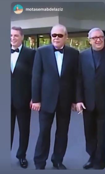 رحمة الله عليك يا حاج محمود..كريم يحيى ذكرى والده الرحل محمود عبد العزيز _صور 