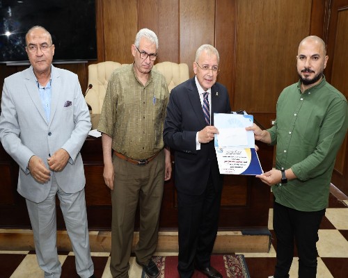 المهندس مصطفى مجاهد  مياه الشرب والصرف الصحى بالقليوبية 