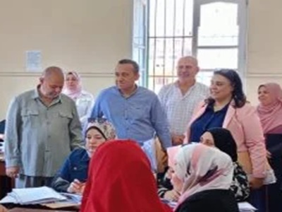 تصحيح أوراق امتحانات الشهادة الإعدادية