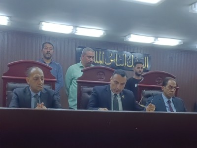 المستشار ايمن فؤاد فهمي  محكمة جنايات شبرا الخيمة