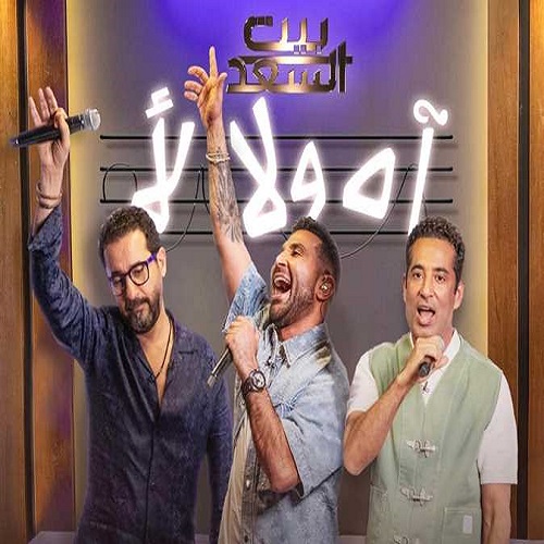 أحمد سعد وعمرو سعد وأحمد حلمي 