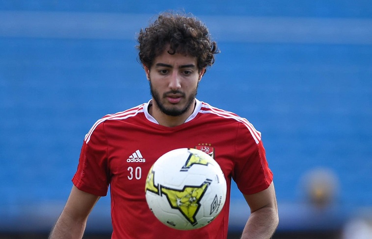 محمد هاني الظهير الأيمن لفريق الكرة الأول للنادي الأهلي