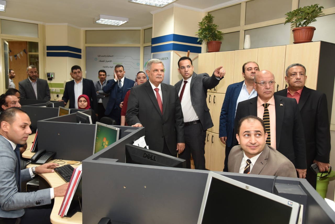   افتتاح المقر الإدارى الجديد  للتوعية وخدمة العملاء بالعباسية...صور