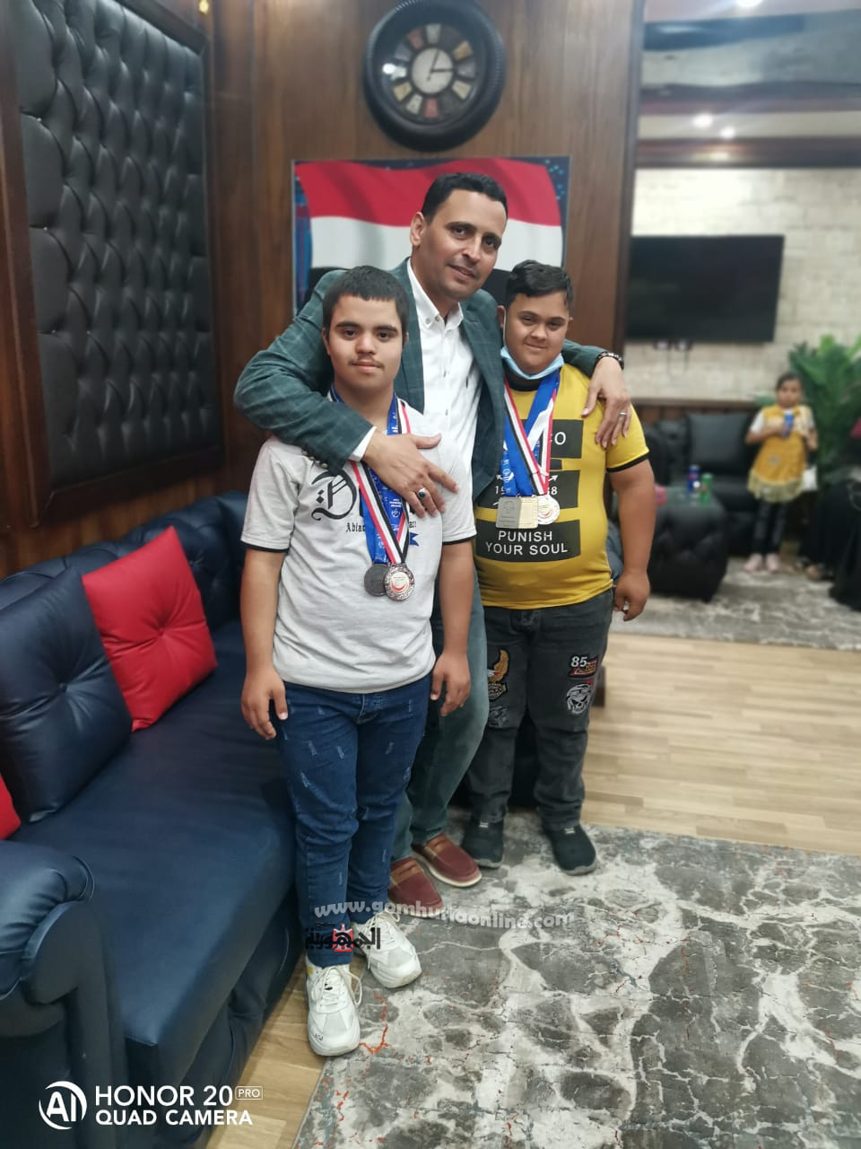 المهندس اسلام التلواني يكرم أصحاب الهمم والحاصلين على البطولات الرياضية الفردية 