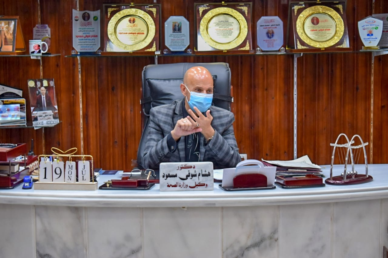 وكيل وزارة الصحة بالشرقية يجتمع بمديري الإدارات الفنية لمناقشة خطة العمل بالزمالة المصرية  
