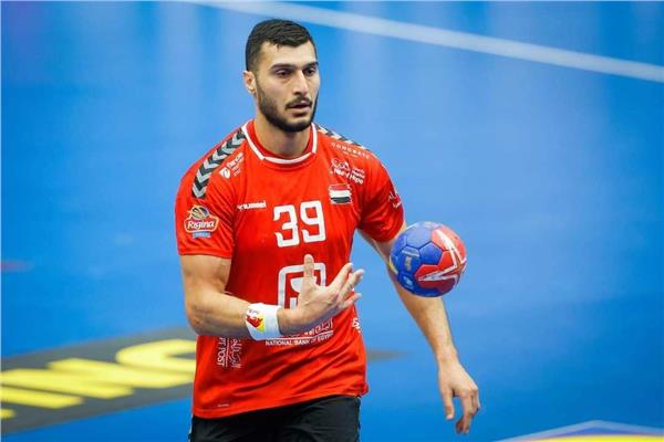 يحيى الدرع نجم منتخب مصر لكرة اليد