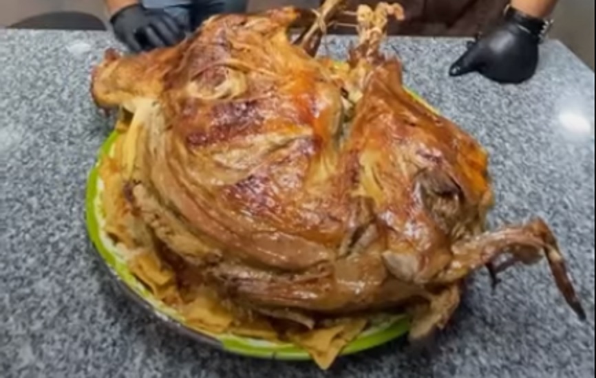 تيس مشوى بالزبدة 