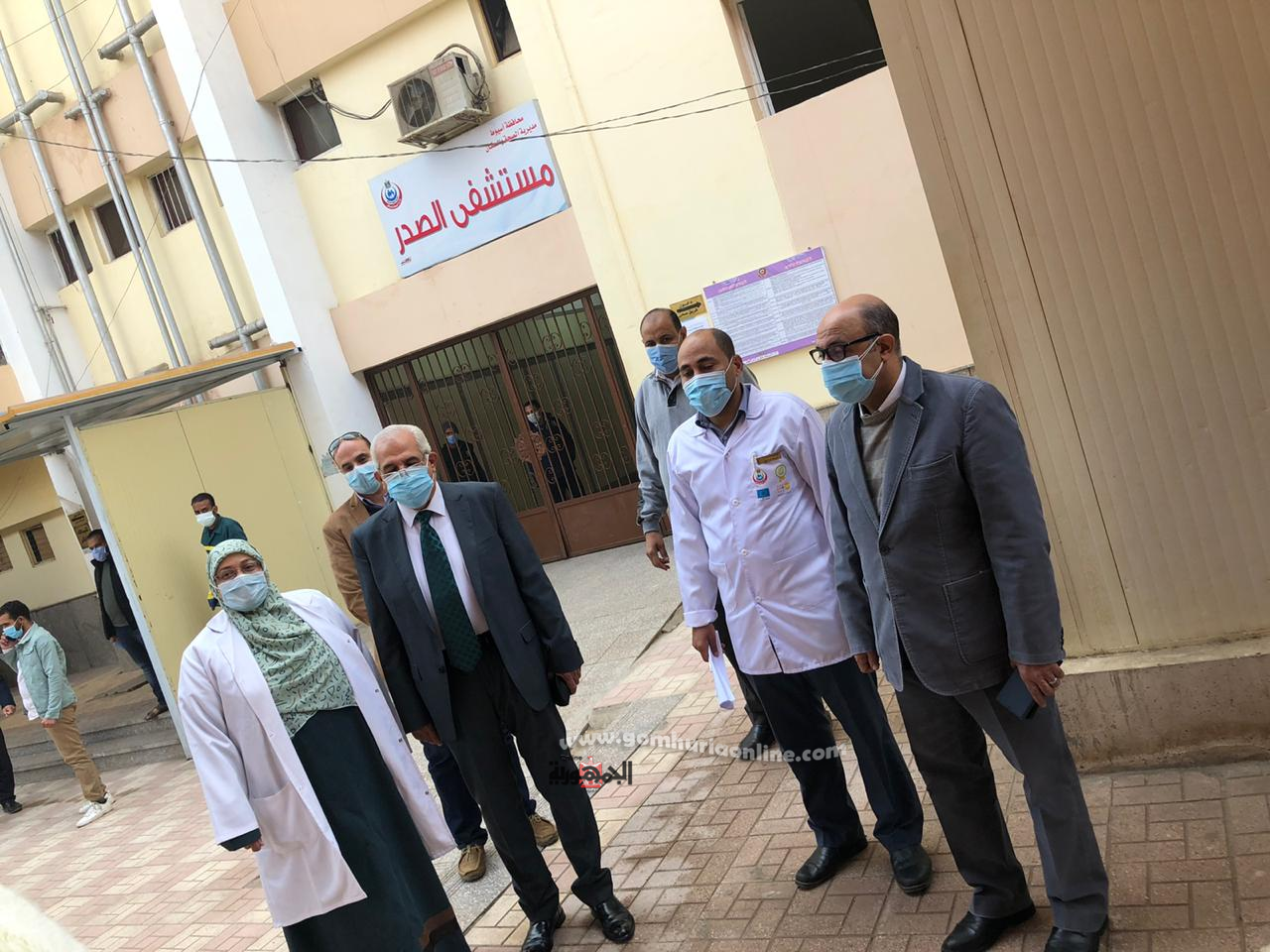 سليم نائب شيوخ مستقبل وطن أسيوط يتفقد  مستشفيات  العزل  للوقوف على  احتياجاتها  