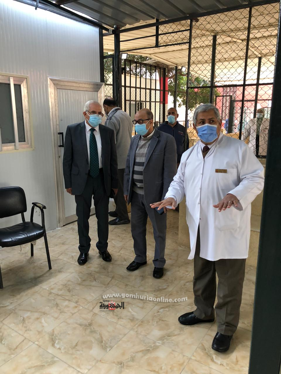 سليم نائب شيوخ مستقبل وطن أسيوط يتفقد  مستشفيات  العزل  للوقوف على  احتياجاتها  