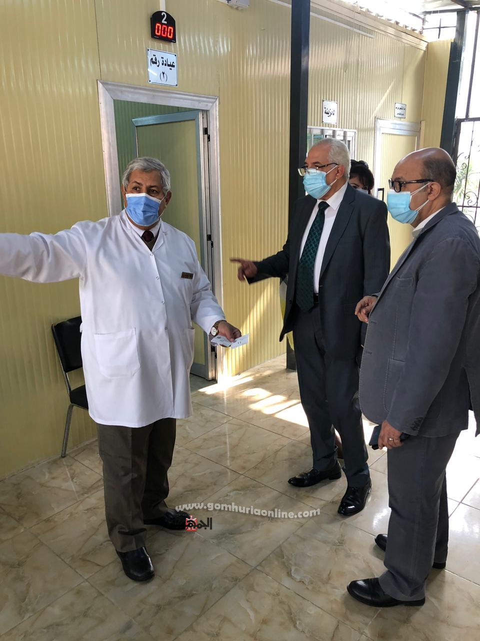 سليم نائب شيوخ مستقبل وطن أسيوط يتفقد  مستشفيات  العزل  للوقوف على  احتياجاتها  