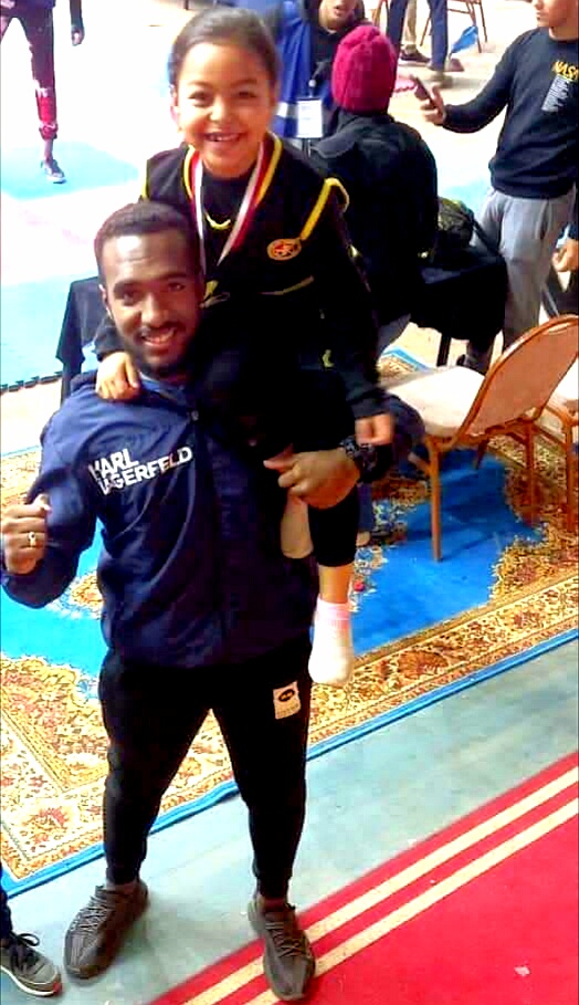 جودى عصفورة الوادى بطلة الجمهورية فى الكونغ فو الرياضي..بالصور