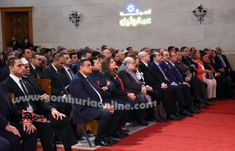وزير التنمية المحلية يشارك في احتفالية الكنيسة الإنجيلية بعيد الميلاد المجيد بكنيسة قصر الدوبارة