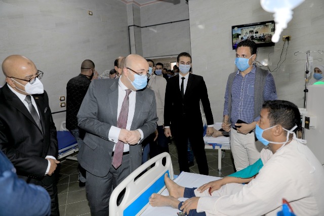 محافظ بني سويف يفتتح  مشروعات صحيه فى ببا بتكلفة 10 مليون جنيه