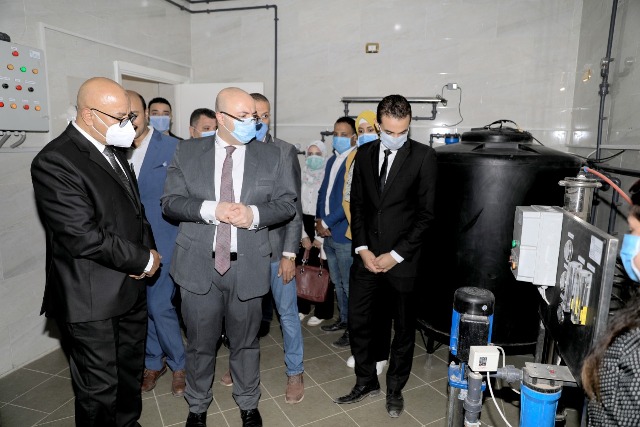 محافظ بني سويف يفتتح  مشروعات صحيه فى ببا بتكلفة 10 مليون جنيه