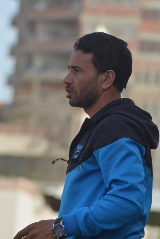 العربى ابوعبية المدير الفنى لمالية كفر الزيات