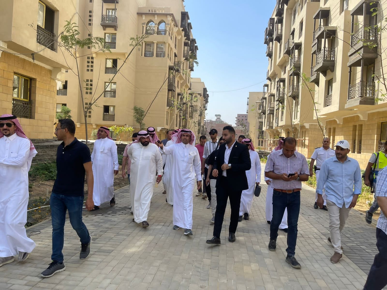 مسئولو الإسكان يلتقون وفدا سعوديا لعرض التجربة المصرية لتطوير العشوائ