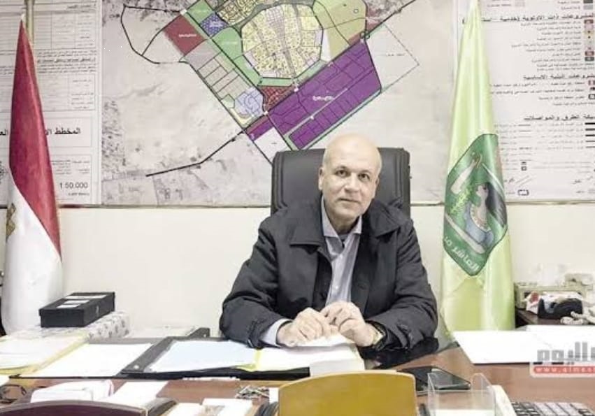 المهندس أحمد عمران رئيس جهاز مدينة العاشر من رمضان