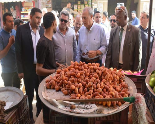  محافظ القليوبية يتابع توافر السلع بأسعار مناسبة في الأسواق