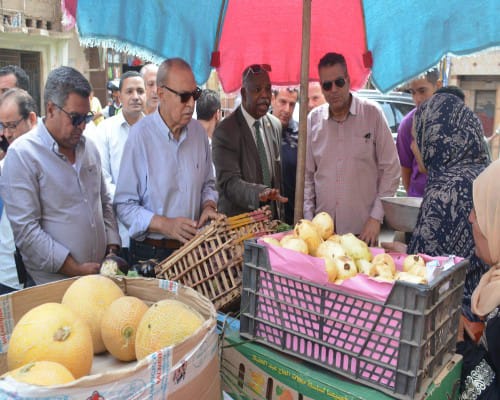  محافظ القليوبية يتابع توافر السلع بأسعار مناسبة في الأسواق